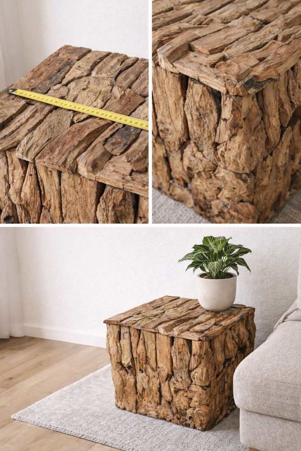 superbe+table+en+bois+flott&eacute; Meubles