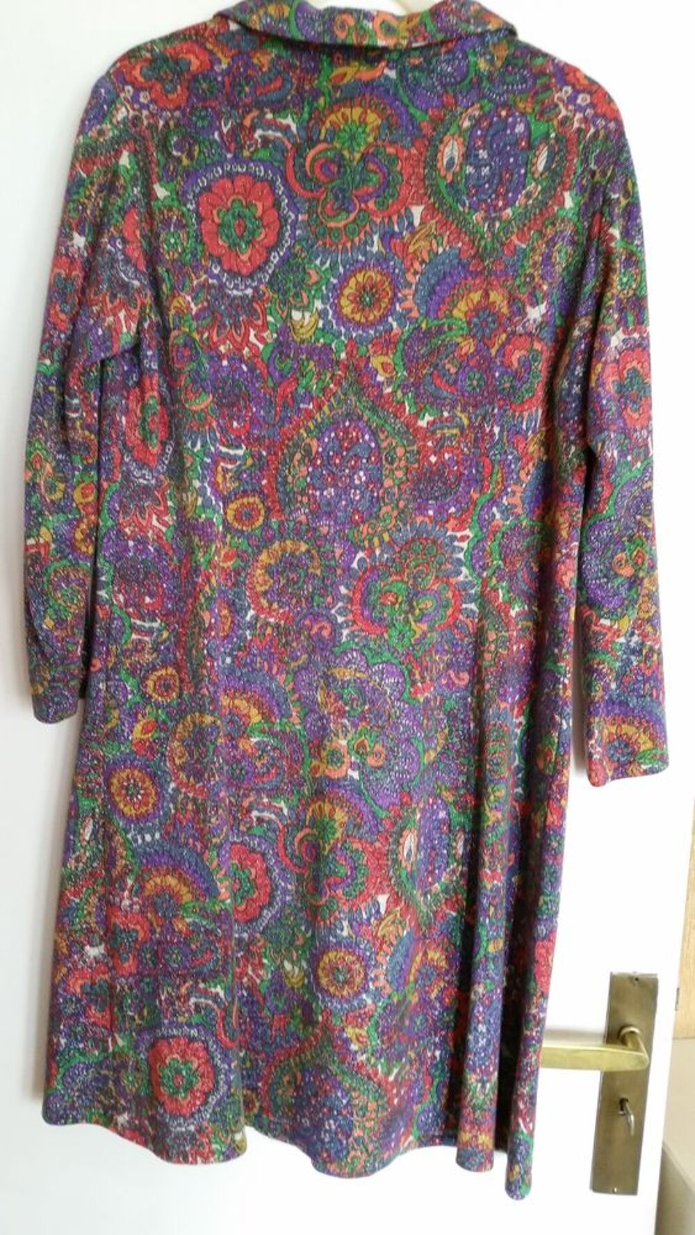 Robe femme en lam&eacute; multicolore Vêtements