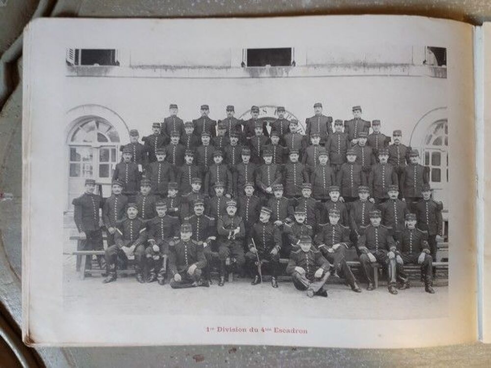 Album Photographies 8&egrave;me Cuirassiers Tours 1902 / Cavalerie 