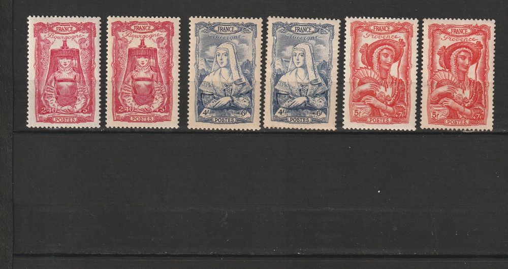 TIMBRES NEUFS** ANNEE 1943
