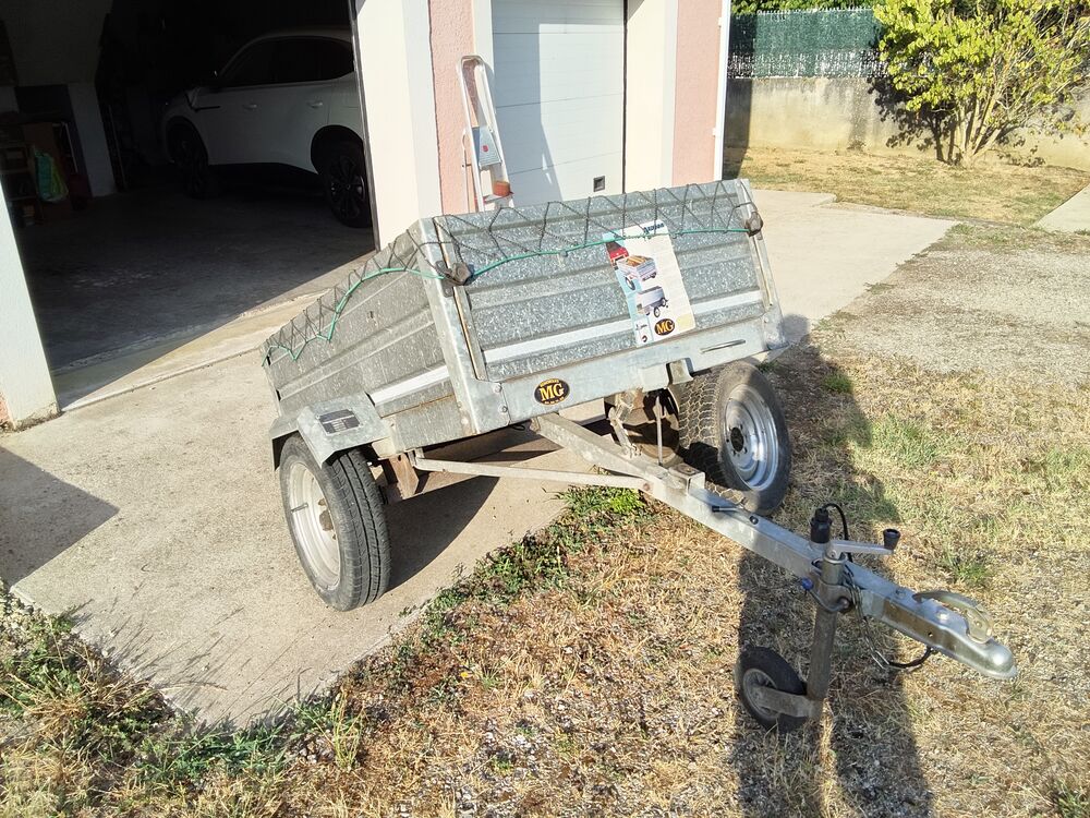 Propose remorque MG PTAC 500 kg Bricolage