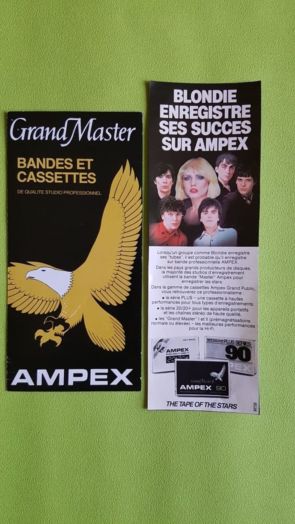 BANDES ET CASSETTES AMPEX Audio et hifi