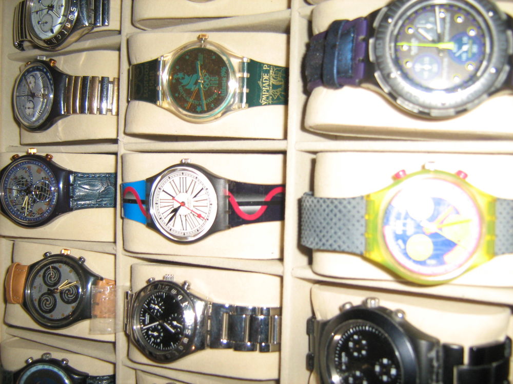 collection Swatch 30montres Bijoux et montres