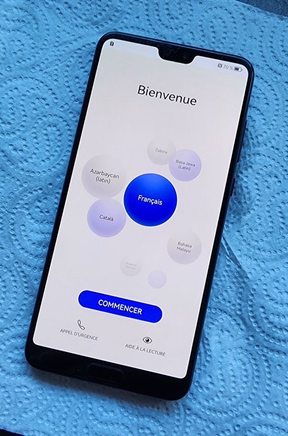 P20Pro Bleu 128 g 80euros Téléphones et tablettes