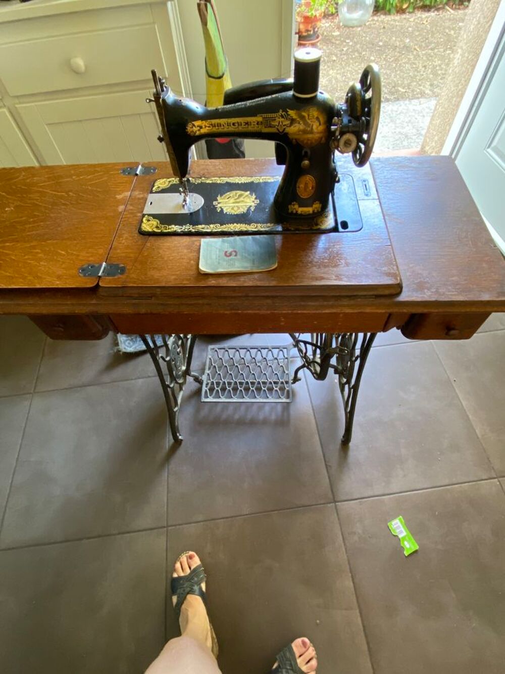 Machine &agrave; coudre singer 1929 Meubles