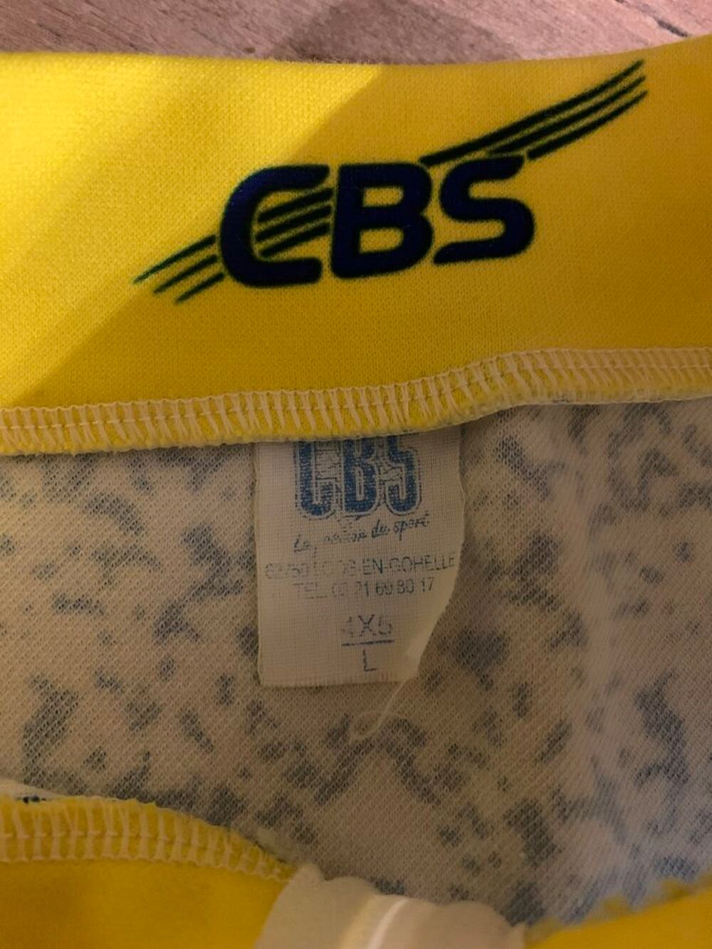 Maillot cycliste &acute;&acute; CBS &acute; Sports