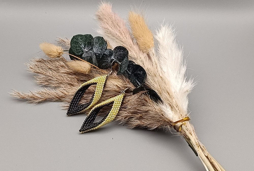 Boucles d'oreilles en perles Miyuki Bijoux et montres