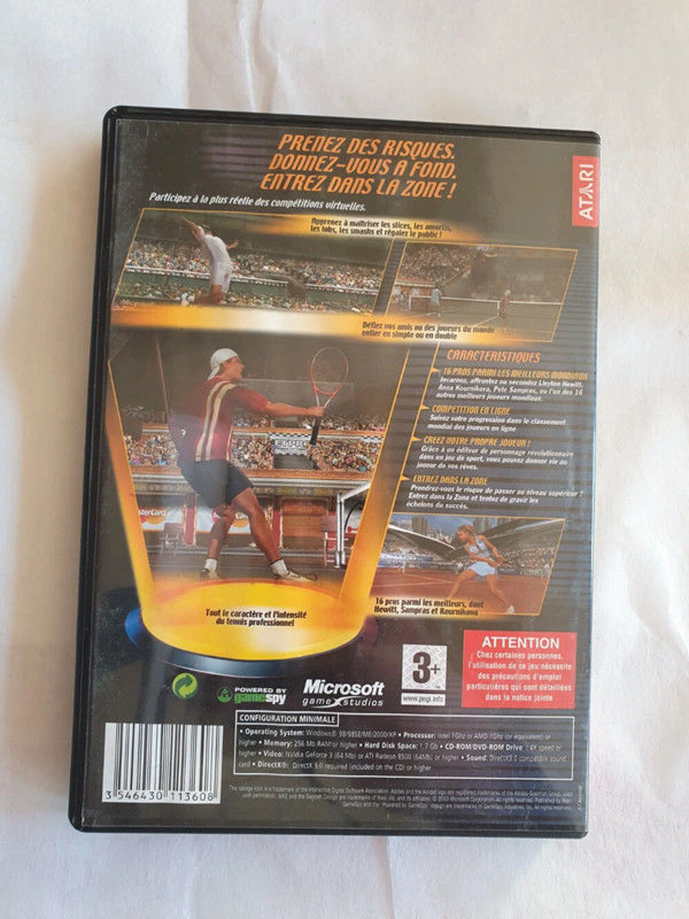Jeux pc tennis - top spin Consoles et jeux vidéos