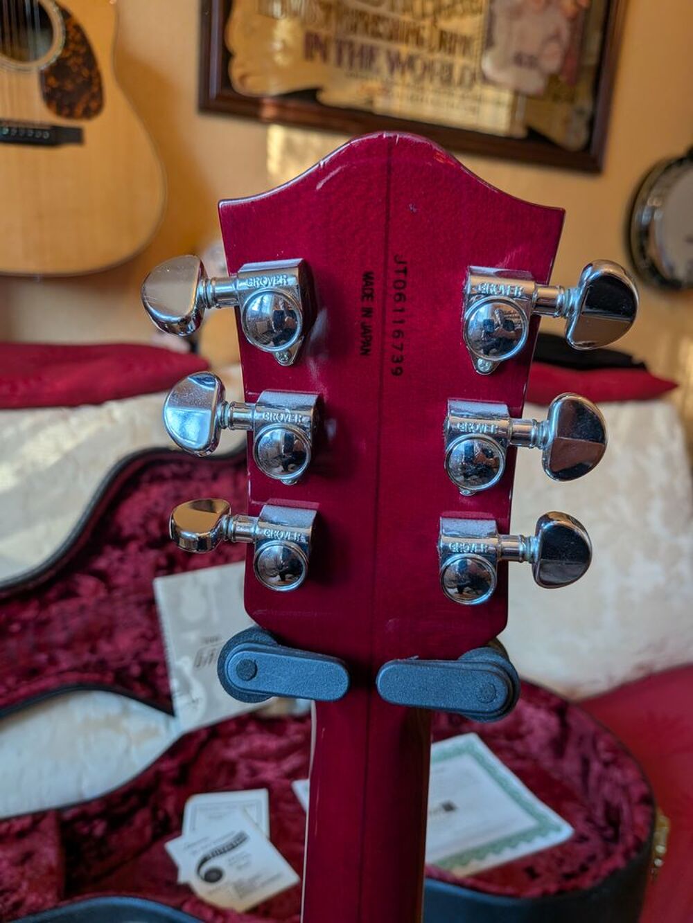 Guitare Gretsch G6119 Tennessee Rose 2006 Japan Terada ? Fil Instruments de musique