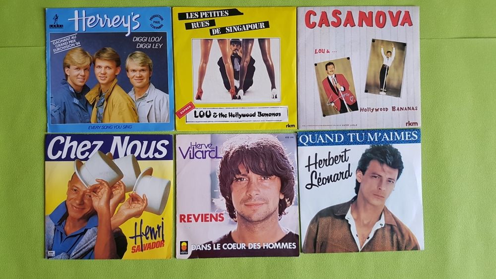 LES 45T PHOTO 15 CD et vinyles