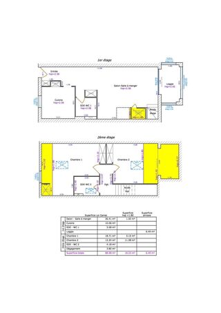  Duplex/triplex � vendre 3 pi�ces 87 m� Ajaccio