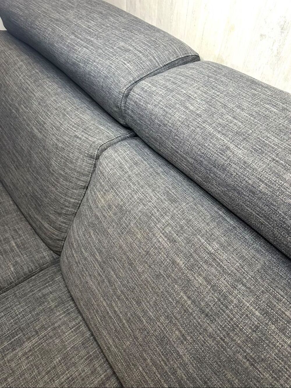 Canap&eacute; gris poltron et sofa Meubles