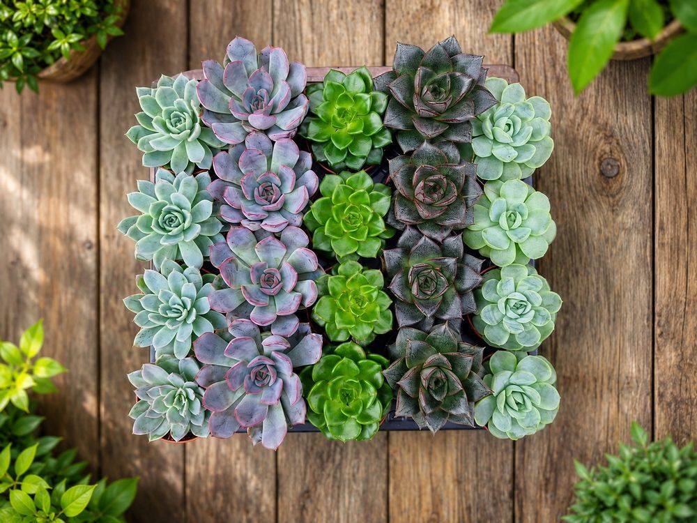 Mini plantes succulentes disponibles par lots : 10, 20, 50.. Jardin