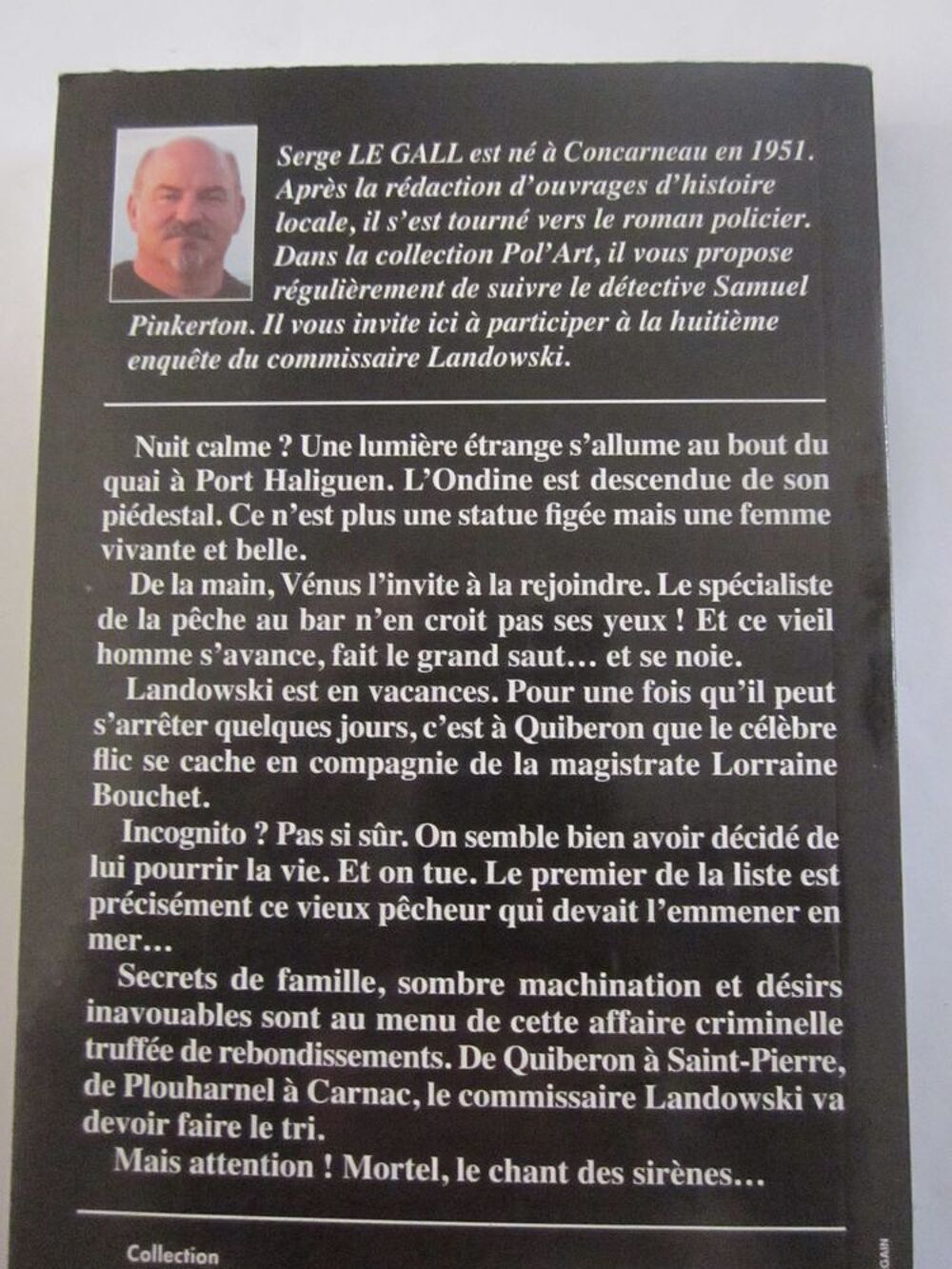 LA SIRENE DE PORT HALIGUEN policier BRETON BARGAIN Livres et BD