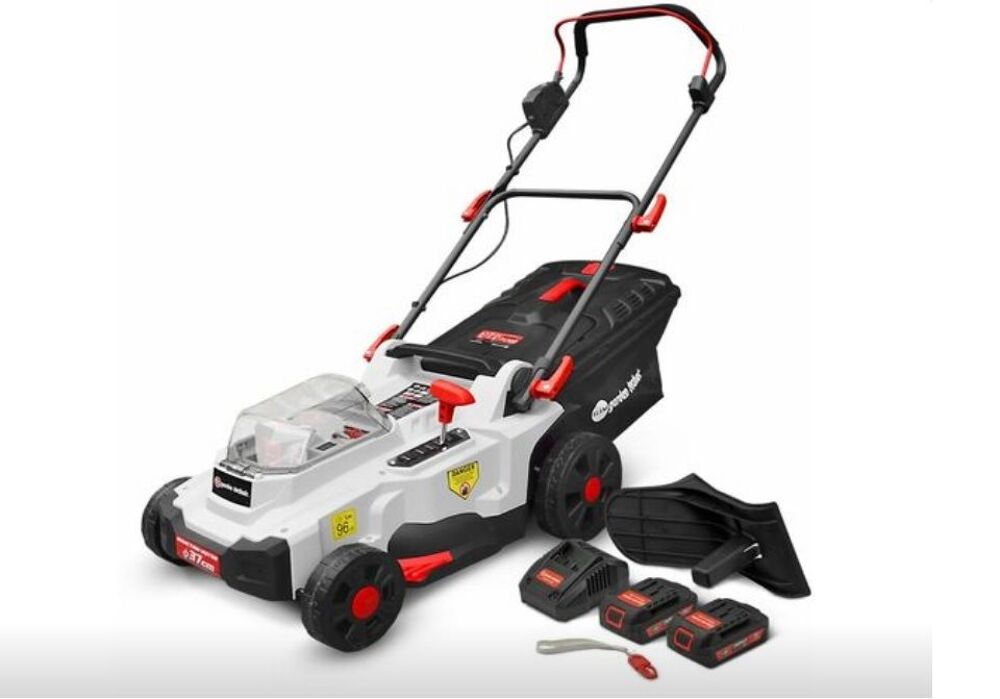 Tondeuse gazon &agrave; batteries Jardin