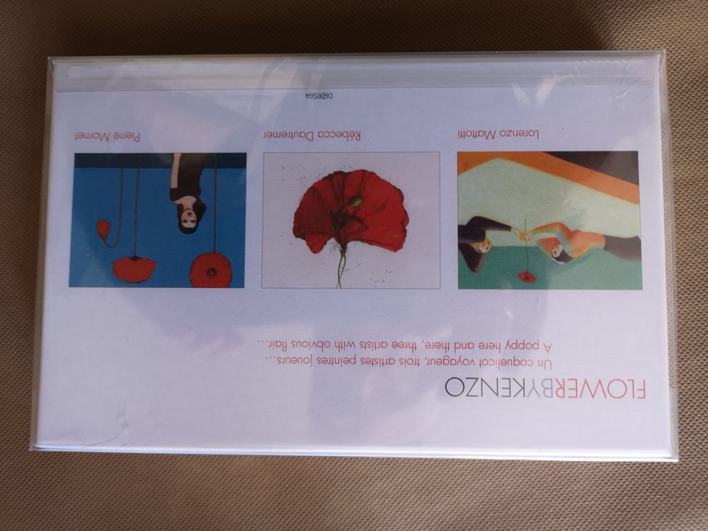 Parfum Kenzo Flower miniatures coquelicots 