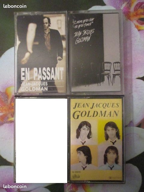 Cassettes audio  Jean-Jacques Goldman  0 Hrouville-Saint-Clair (14)