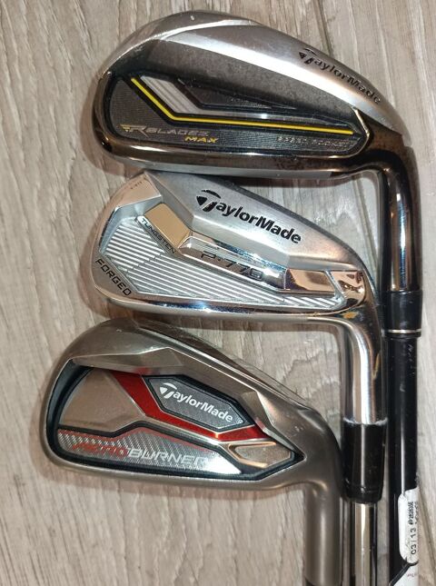 3 Fers 7 de Golf Taylormade Aero Burner, P-770 Tungst�ne 40 Mantes-la-Jolie (78)