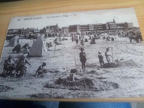 CARTE POSTALE ANCIENNE BERCK PLACE N480 50 Levainville (28)