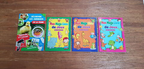 Lot de livres enfants activité animaux 7 ans- neuf Montpellier (34)
