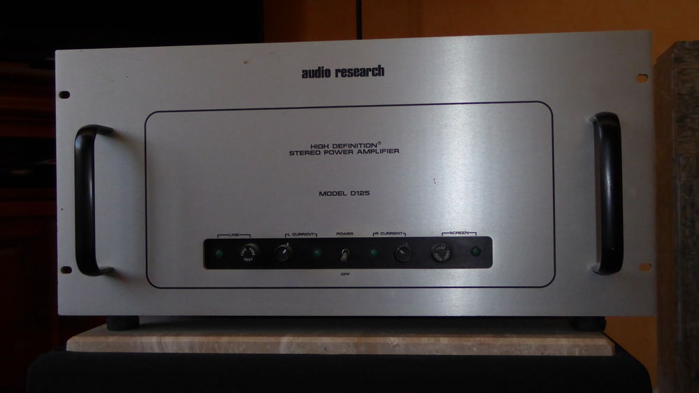 Ampli hybride Audio Research D125,110W MOSFET-tubesNeufs2k6€ Audio et hifi