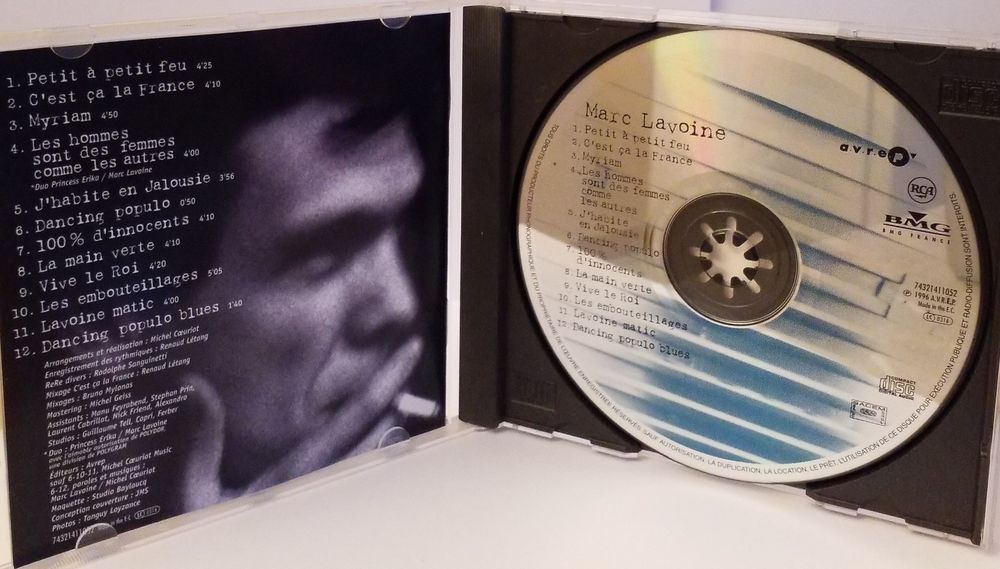 Marc Lavoine CD et vinyles