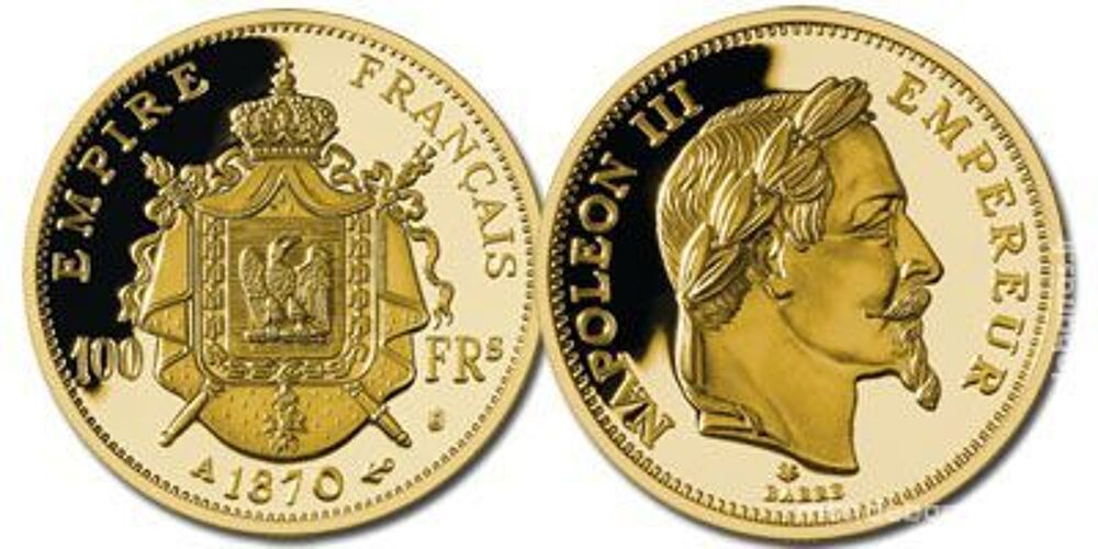 PIECE FRAPPE " Napol&eacute;on III Empereur " 