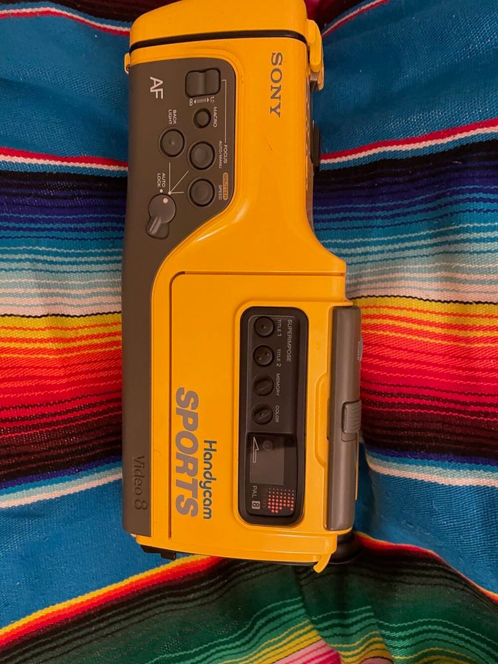 SONY HANDY CAM SPORTS 
Photos/Video/TV