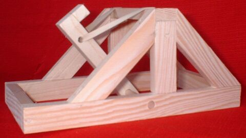 Maquette de catapulte 15 Nantes (44)