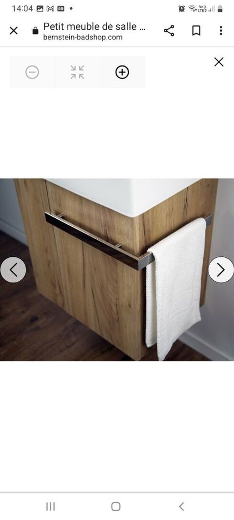 Petit Meuble vasque et vasque inclus 110 Reignier (74)