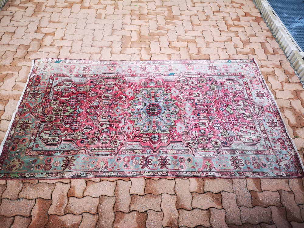 Grand tapis d'orient fait main Décoration