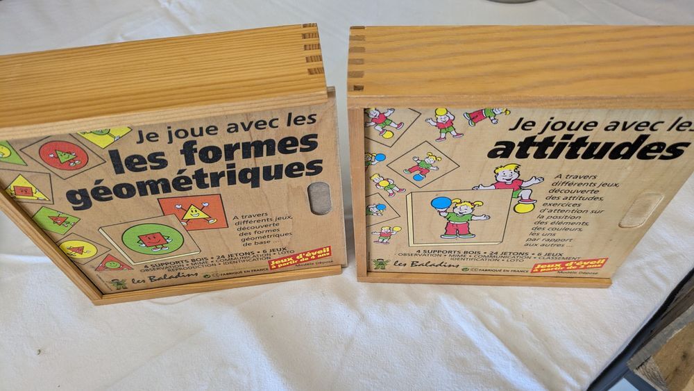 Jeux p&eacute;dagogiques en bois Jeux / jouets