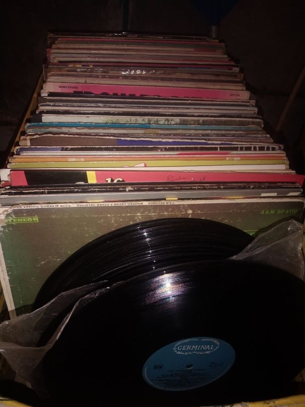 vinyles CD et vinyles
