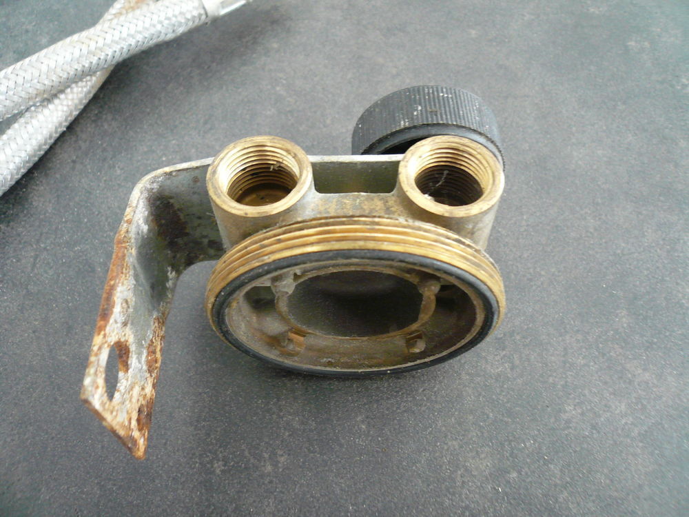 Filtre fioul / gasoil avec 2 flexibles 20cm Bricolage