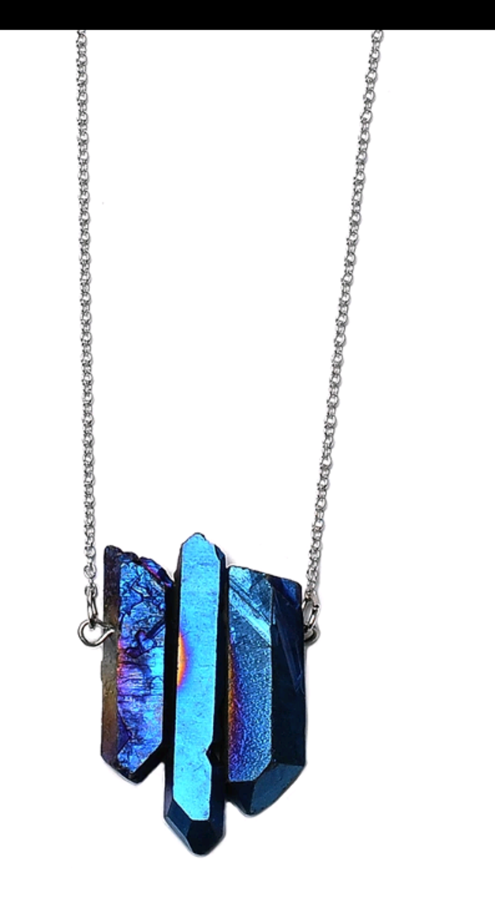 Tr&egrave;s beau collier pierres bleues Bijoux et montres