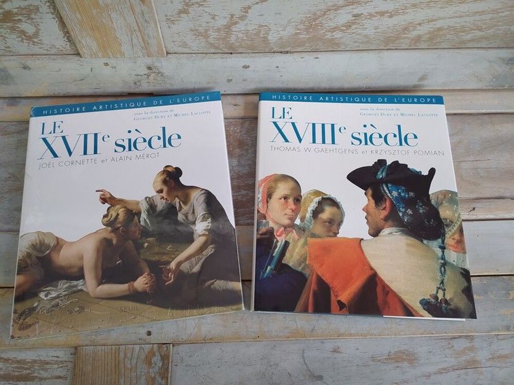Livres le XVII&egrave;me et le XVIII&egrave;me Si&egrave;cle Art en Europe Livres et BD
