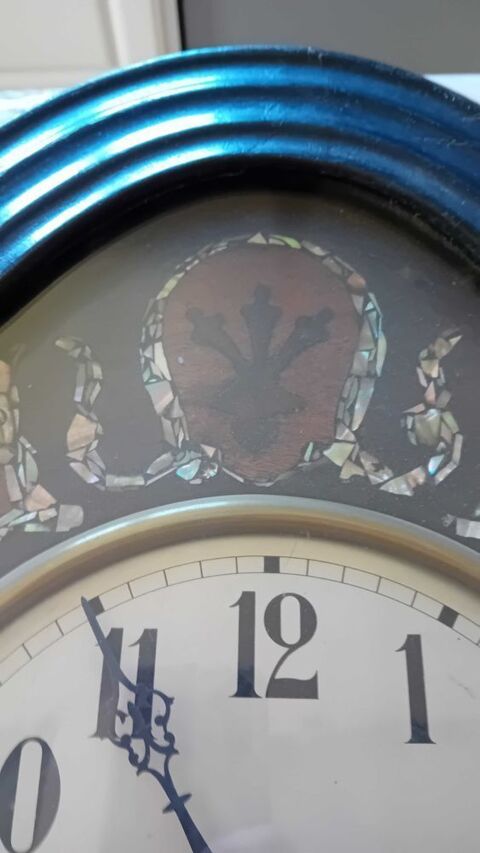 CARTEL OEIL DE BOEUF NAPOLEON 3 MARQUETERIE FONCTIONNE 80 Toulon (83)