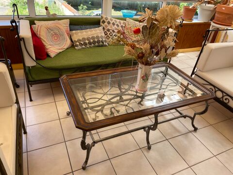 salon en fer forg et table basse 350 Lunville (54)