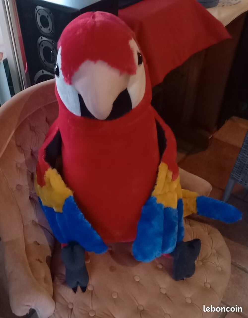 PERROQUET PELUCHE TROPICO grand mod&egrave;le Jeux / jouets