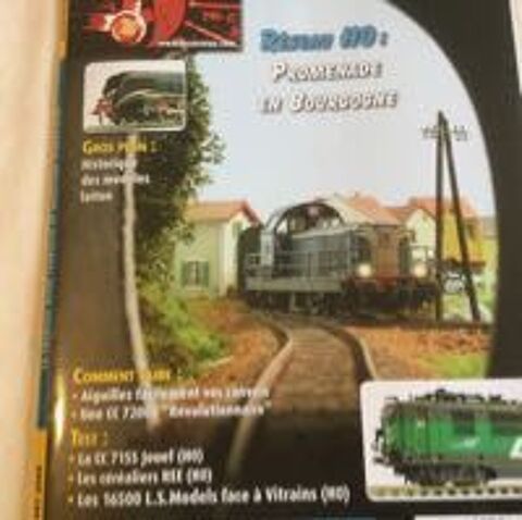 Loco revue n° 745 d'août 2009. Réseau HO. Promenade en Bourg 10 Saint-Denis-en-Val (45)