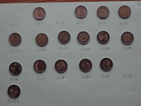pièces de 2 euros commémorative France 3 Merville (59)