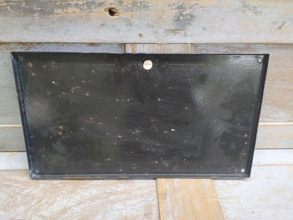 Ancienne Plaque &Eacute;maill&eacute;e Rue des Deux Communes 