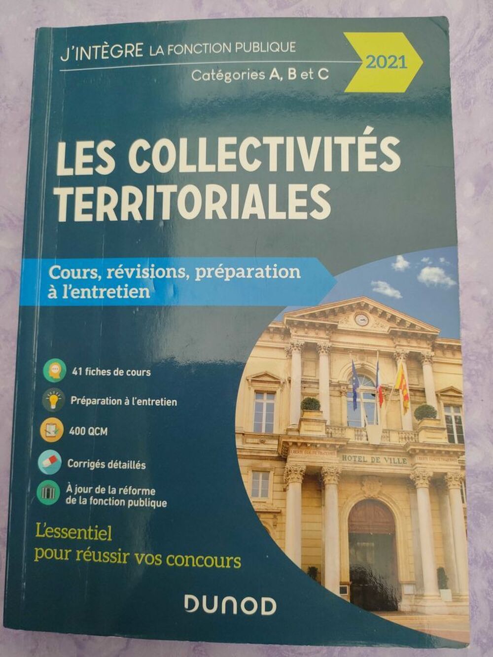 Lot 3 livres Concours Fonction Publique Territoriale (Cat&eacute;gorie B) Livres et BD