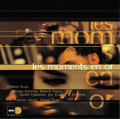 CD  Les Moments En Or     Objet Publicitaire RFM / Ap�ricube 8 Antony (92)