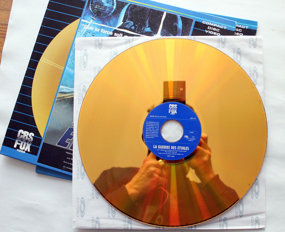 Disques Blu-ray Star Wars premi&egrave;re &eacute;diton DVD et blu-ray