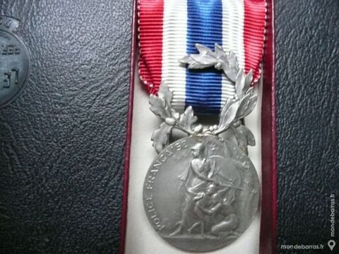 M�daille Police Fran�aise 1958 27 Bordeaux (33)