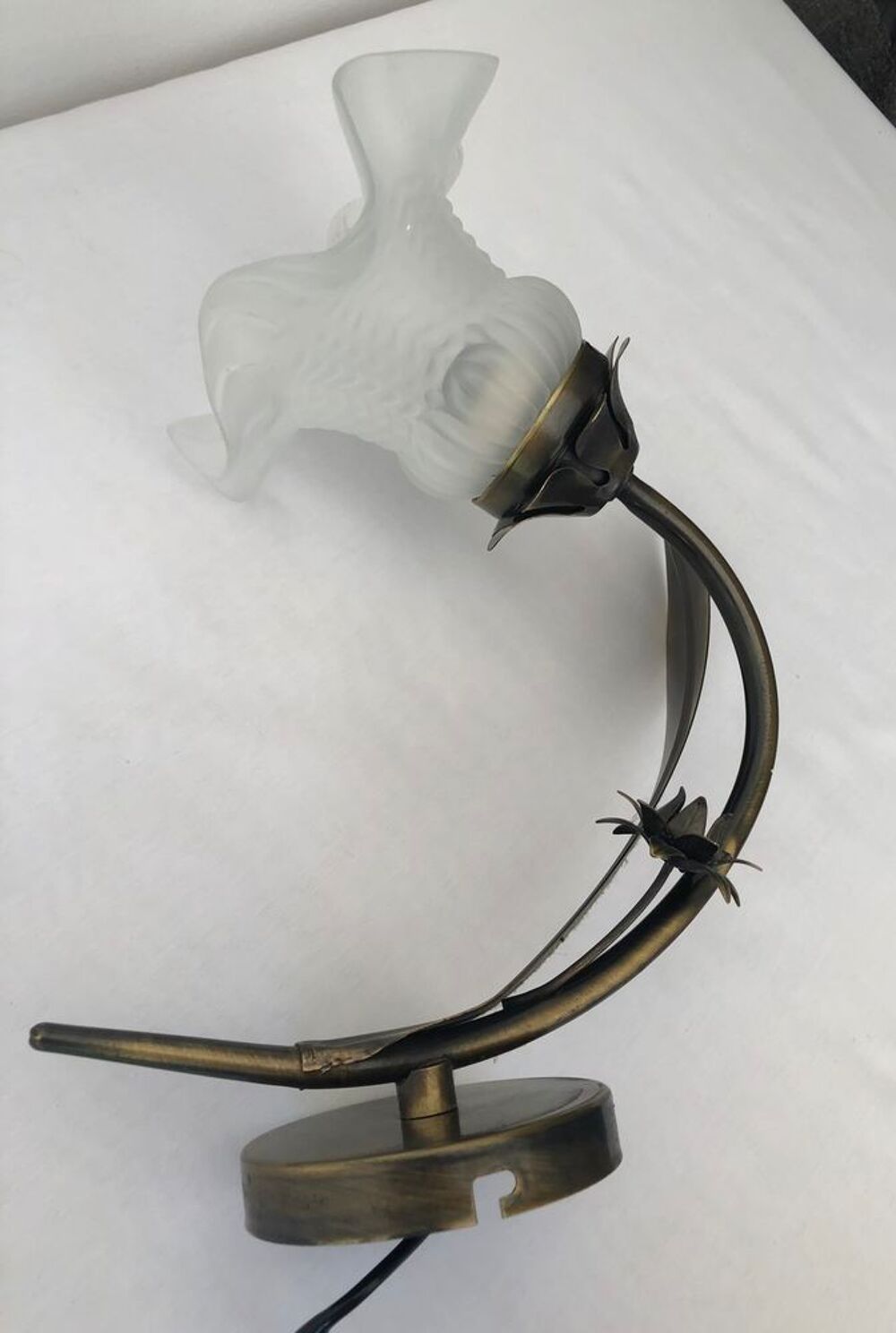 luminaire applique murale tulipe ancien style art deco Décoration