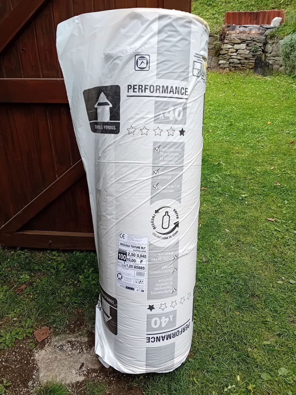Lot: fen&ecirc;tre double vitrage,floorisol et supralaine Bricolage