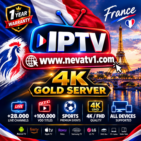 NEVATV 4K Serveur Premium Paris 2 (75)