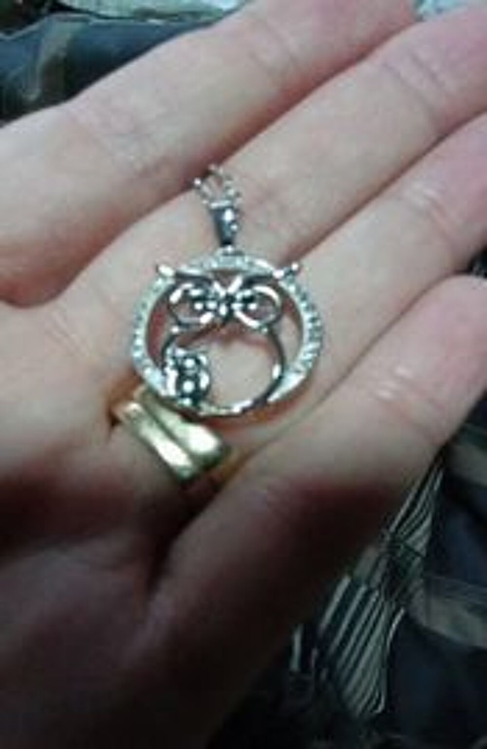 Pendentif hibou Bijoux et montres